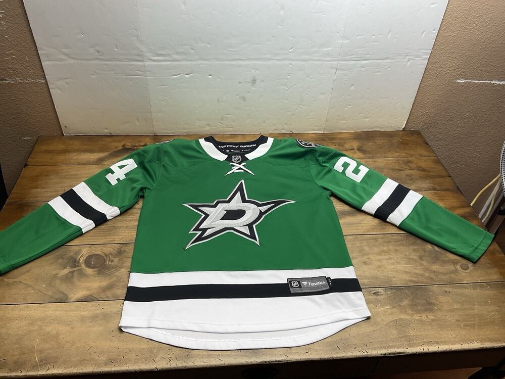 Dallas Stars Hintz #24 Fanatics Breakaway NHL Jersey Green Men’s Size Small
